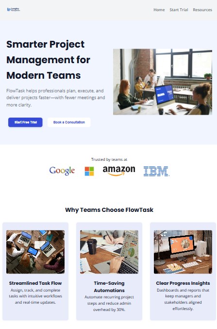 Tablet Website Preview